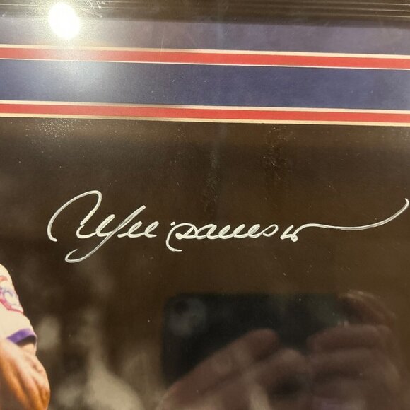 Andre Dawson autograph signed Chicago Cubs 16x20 photo framed PSA - Picture 3 of 4